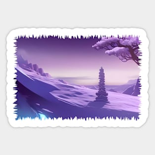 Eldritch Dreamscapes (5) - Fantasy Landscapes Sticker